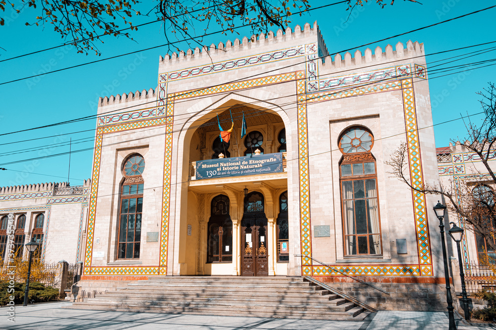 Fototapeta premium Chisinau / Moldova - May 10, 2020: National museum of Ethnography and Natural History