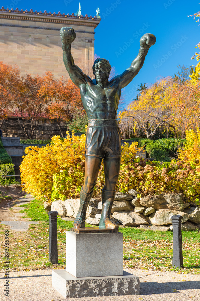 Rocky balboa statue discount