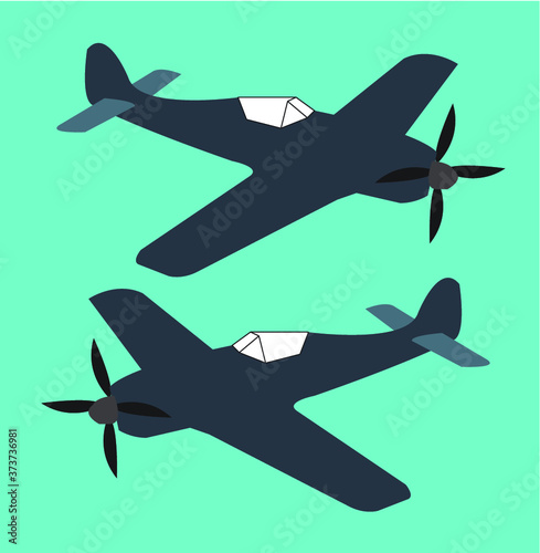 Fighter airplane