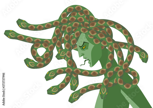 gorgon medusa monster photo