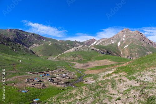 mountain landscape in the alps