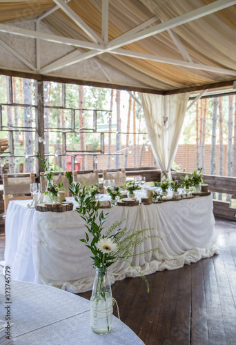 wedding table setting