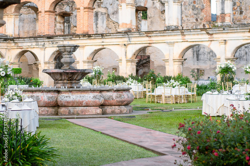 decoración boda antigua Guatemala