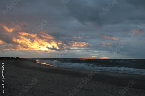 Sunset at the Baltic Sea © Daniel