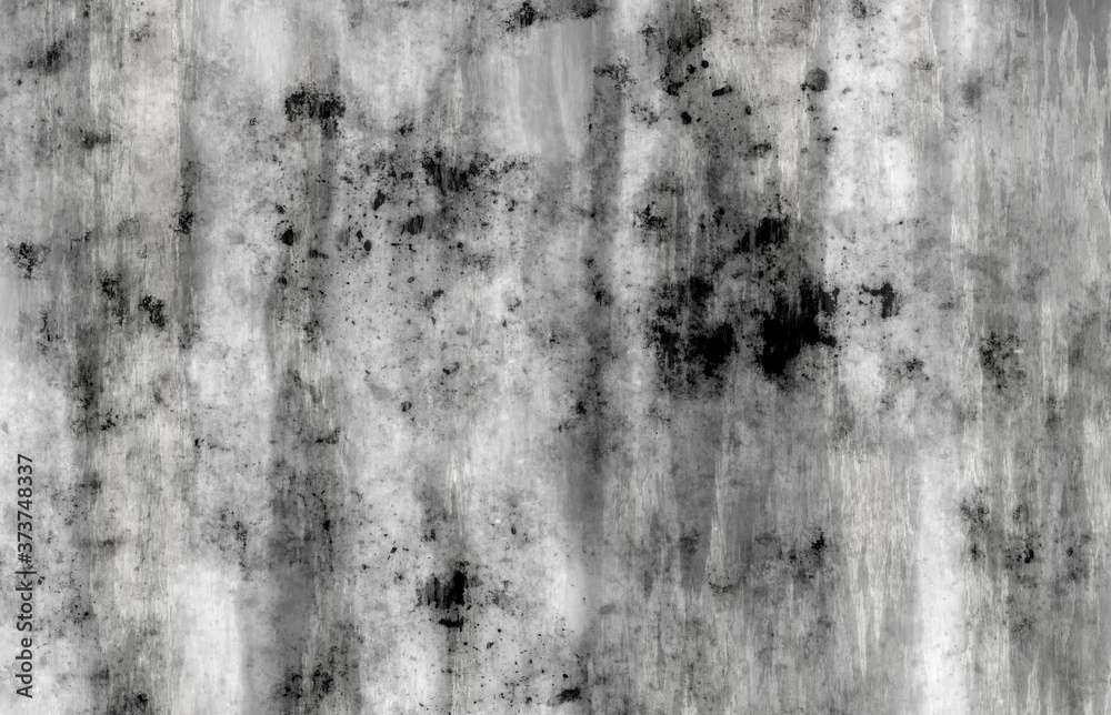 Obraz premium black white dirty grunge wall 