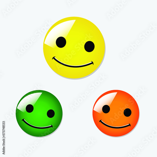 set of smileys character vector format 