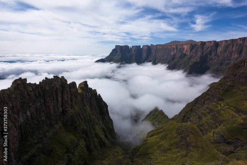 View of the Drakensberg Amphitheatre