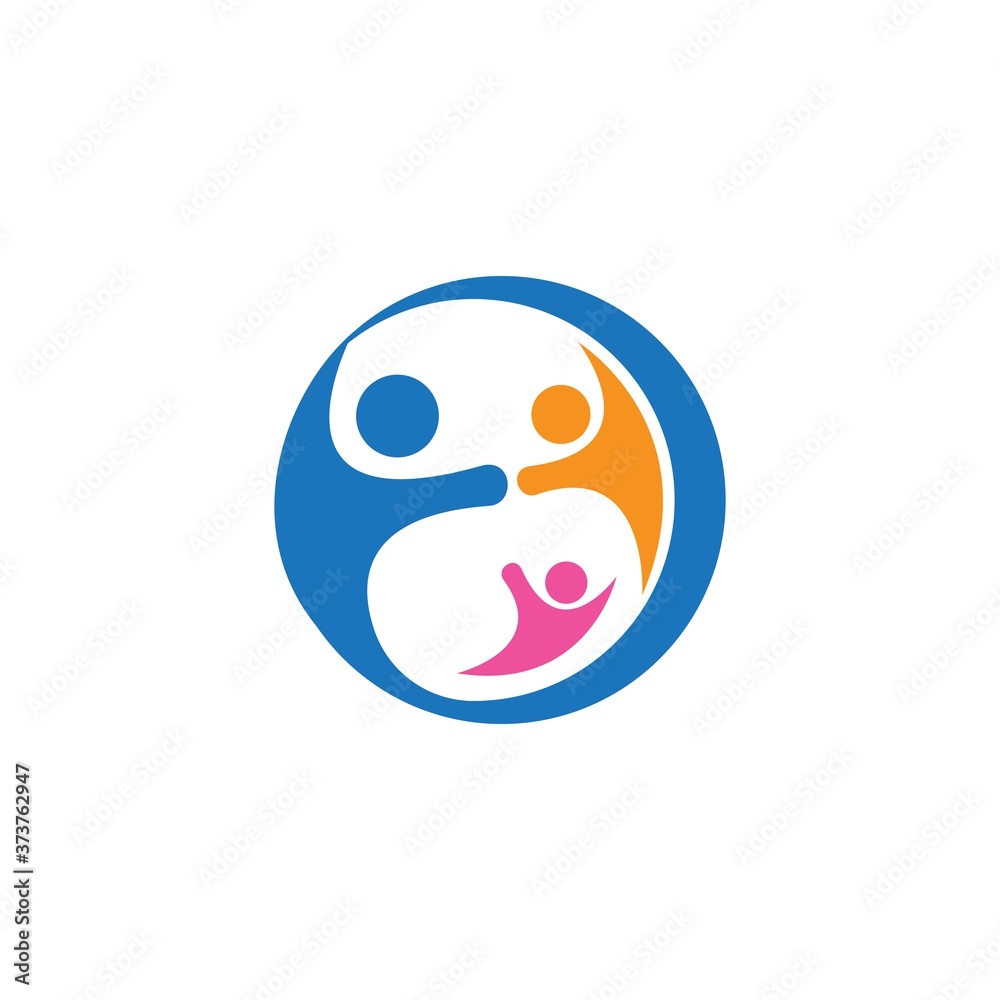 Fototapeta premium family tree symbol icon