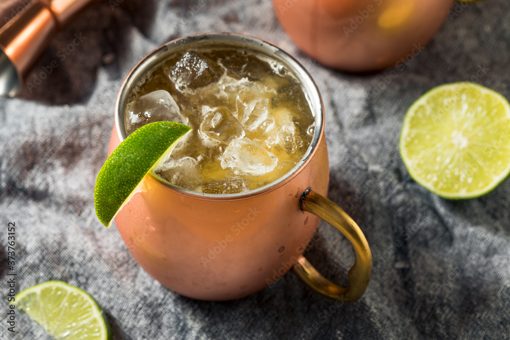 Boozy Bourbon Kentucky Mule Cocktail Boozy Bourbon Kentucky Mule Cocktail