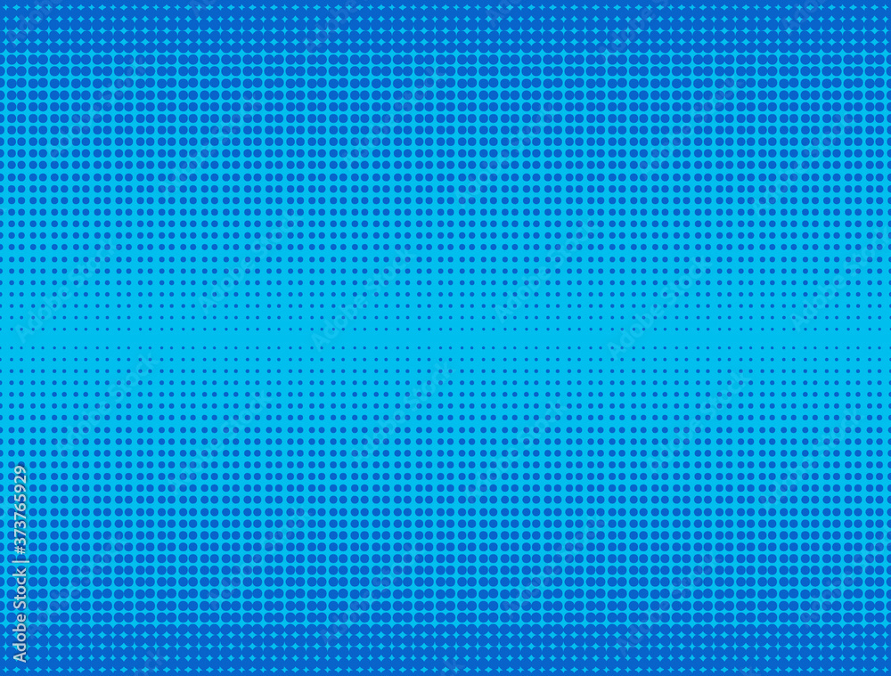 Retro comic blue halftone gradient background, vector illustration Retro comic blue halftone gradient background, vector illustration