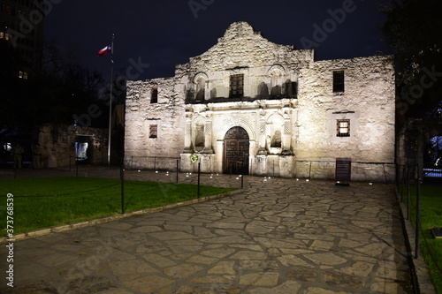 Schilderij op canvas The Alamo in San Antonio, Texas