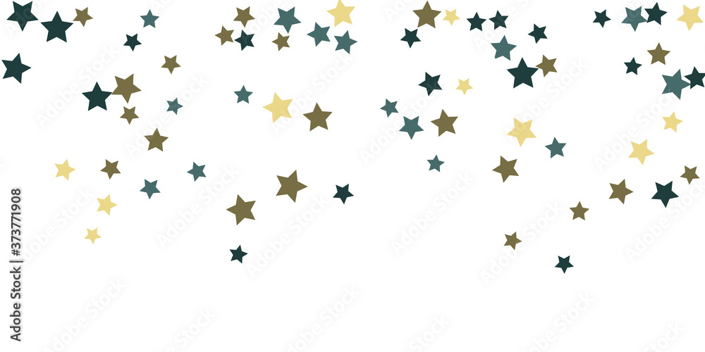 Star confetti. Star confetti.