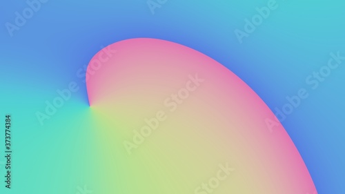 Abstract colorful background with waves. © SrgSie