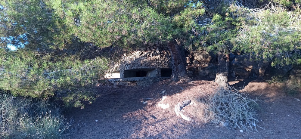 Bunker of spanish civil war