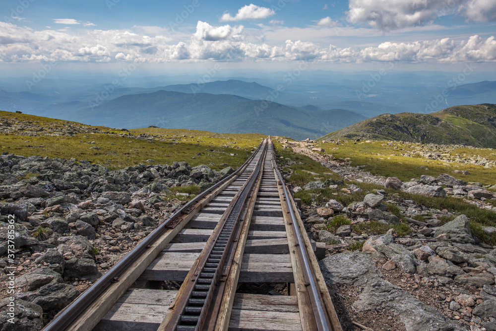 Fototapeta premium Right Side of the Tracks