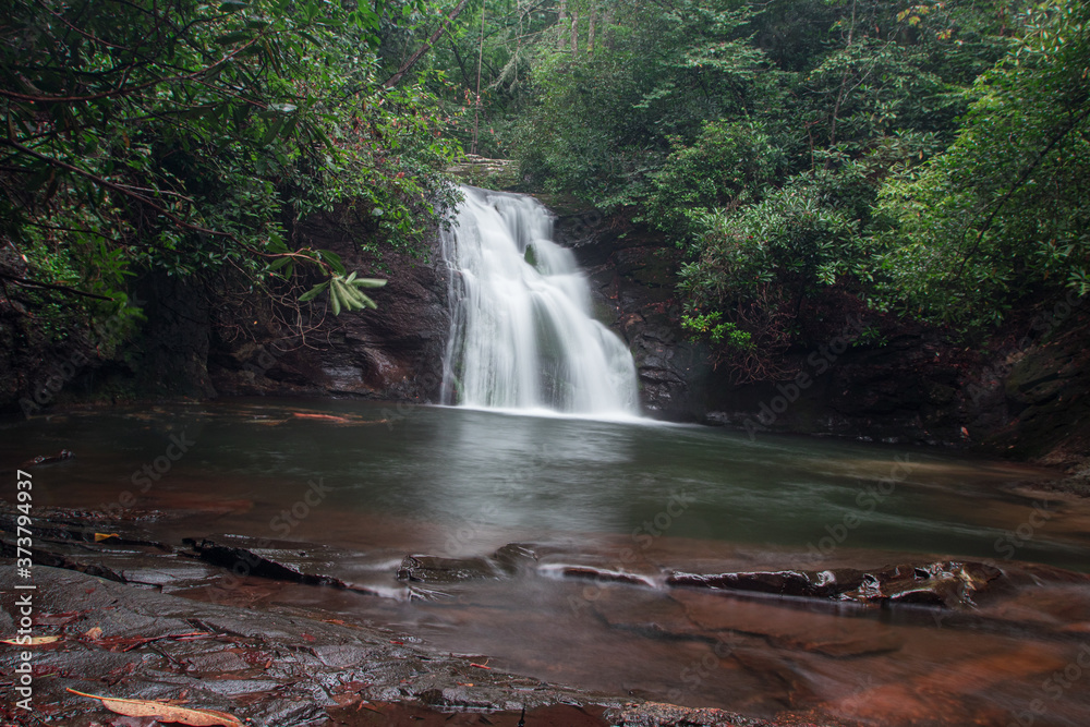 Obraz premium Blue Hole Falls
