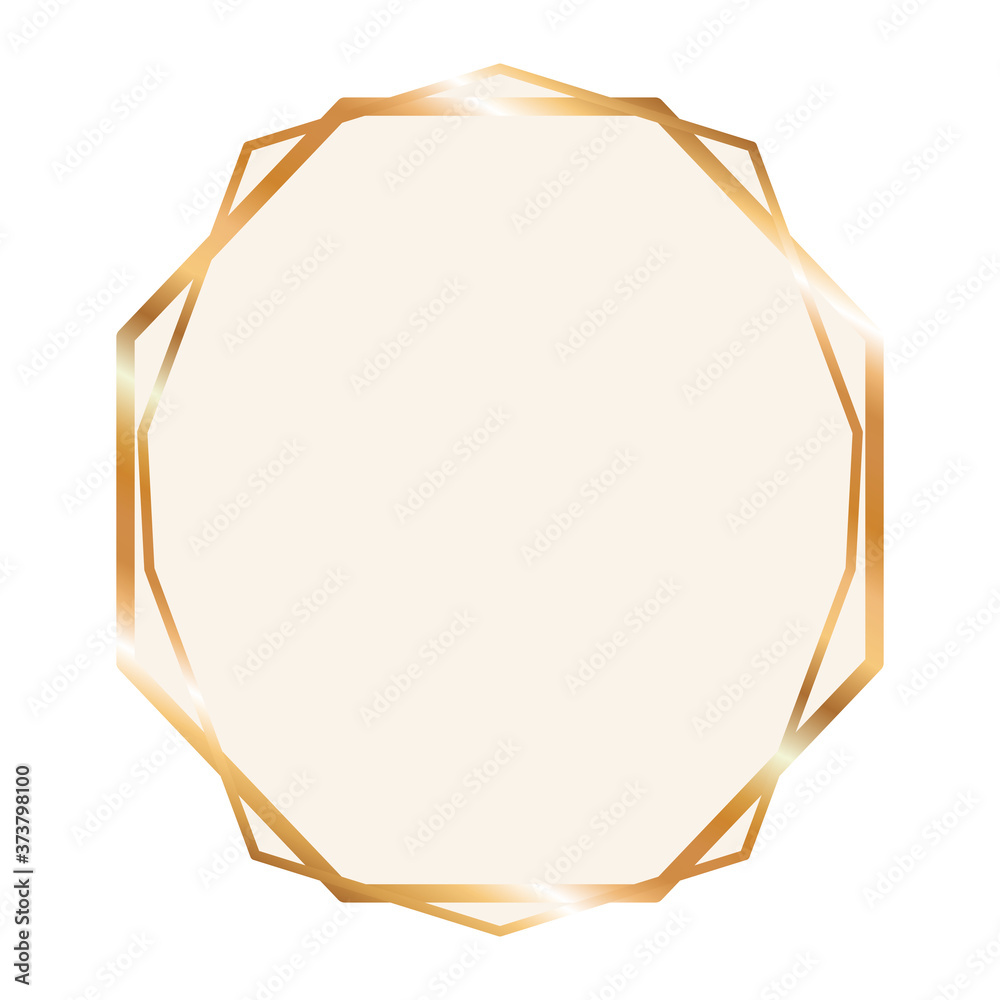 gold ornament frame in circle shaped design of Decorative element theme Vector illustration gold ornament frame in circle shaped design of Decorative element theme Vector illustration