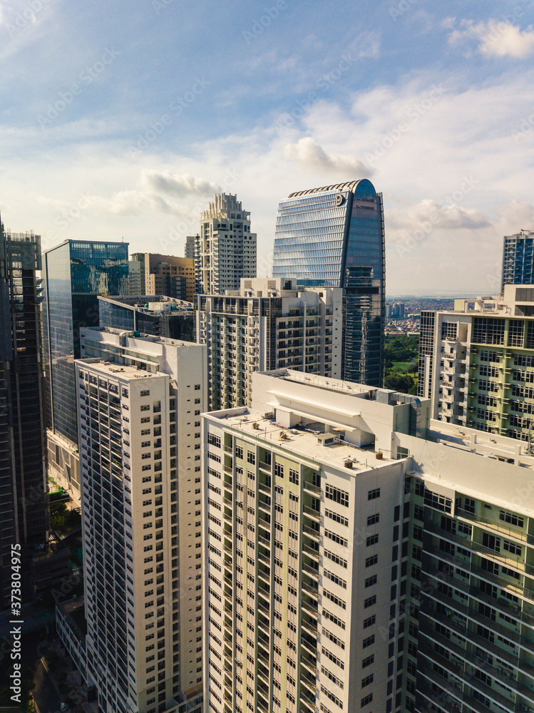 Bonifacio Global City, Taguig, Metro Manila - Morning aerial of Fort ... - Bonfiacio Global City