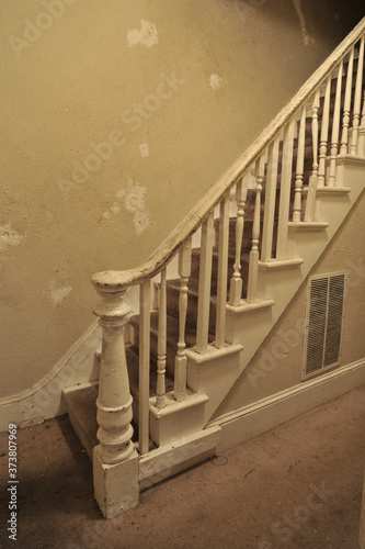 derelict staircase