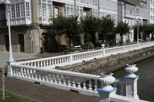 Cedeira, beautiful  coastal village in Galicia,Spain photo