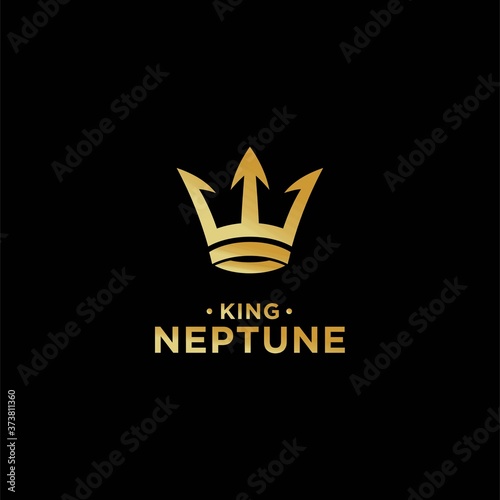 crown vector that formed the neptune logo