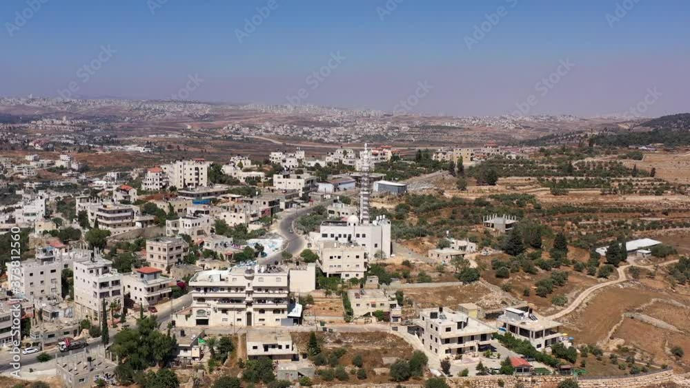 Aerial View over Mosque in Palestine Town Biddu,Near Jerusalem
Jerusalem Hills, Drone, August,2020,Israel
Aerial View over Mosque in Palestine Town Biddu,Near Jerusalem
Jerusalem Hills, Drone, August,2020,Israel