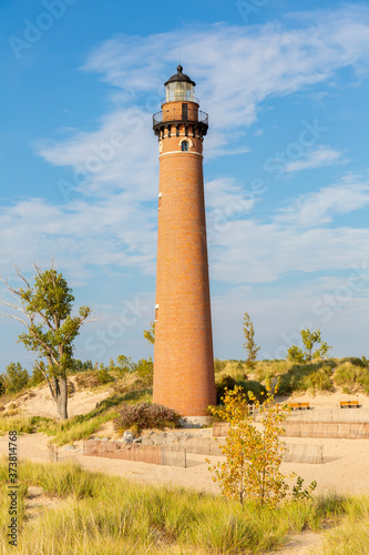 Little Sable Point Lighthouse near Mears, Michigan. photo