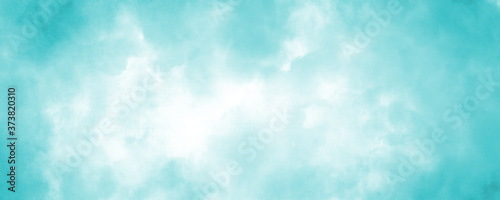 Abstract Bluesky Water color background, Illustration, texture for design