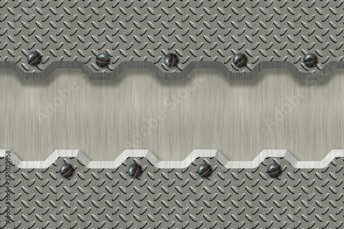 Abstract Metal textured Ind...