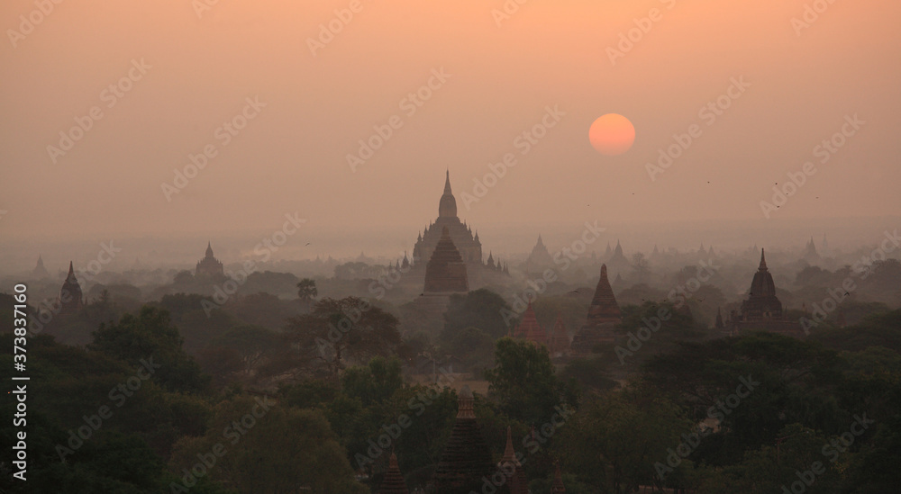 Obraz premium Bagan Landscape, Myanmar