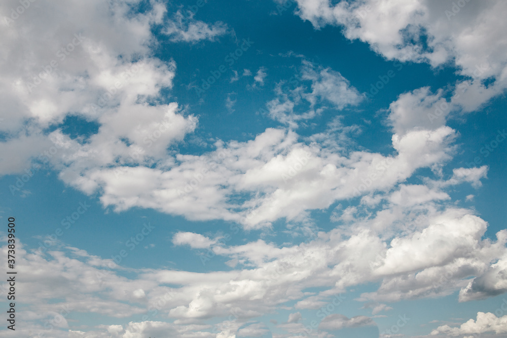 blue sky background with white clouds. panorama,abstract background