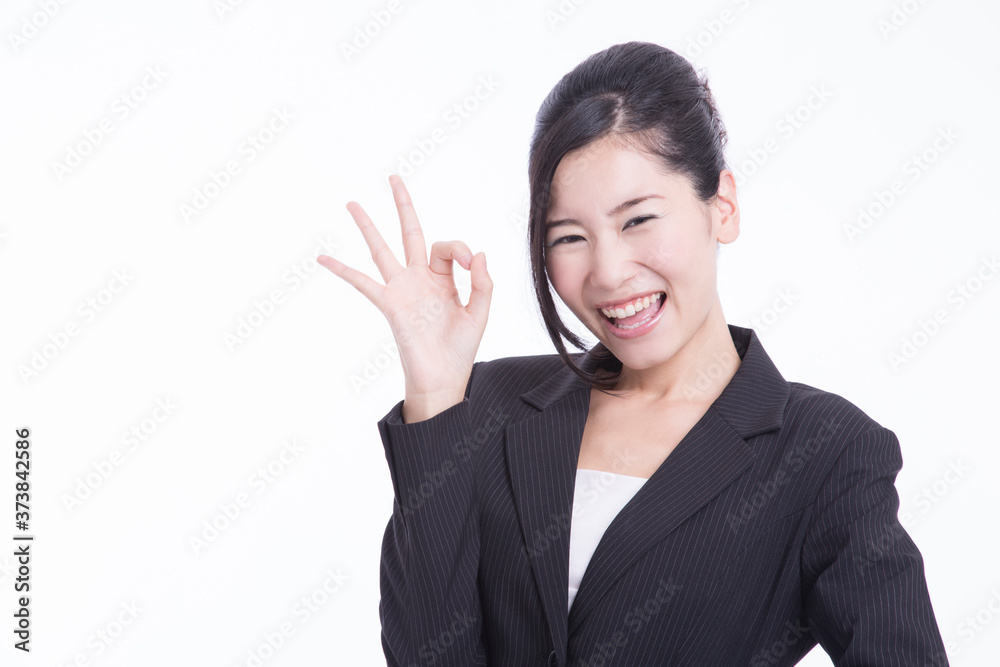 OKサインのOL OKサインのOL