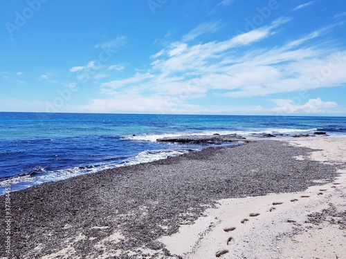 beach and sea in summer