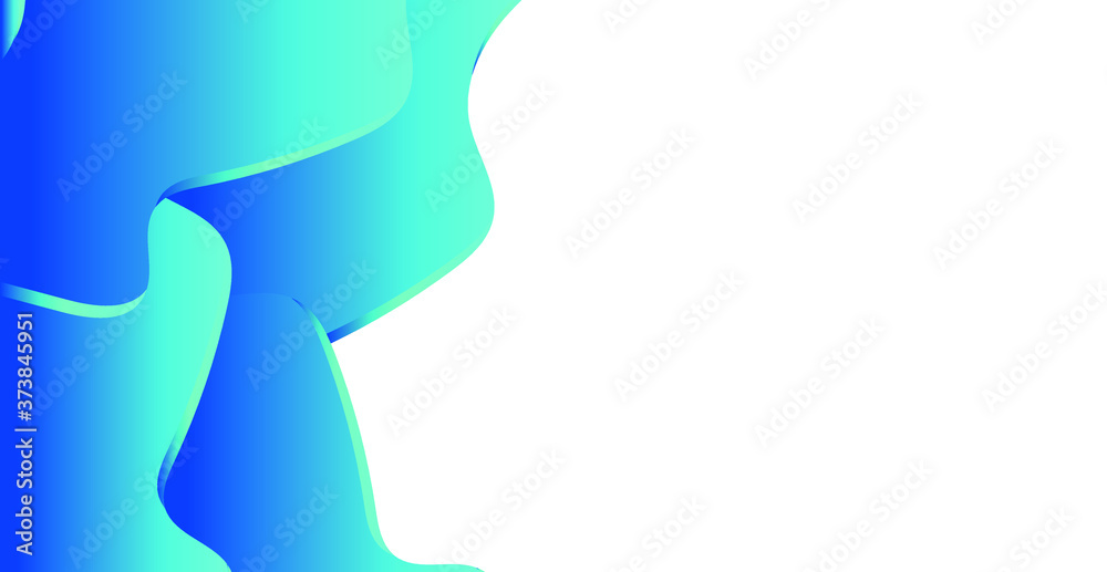 Abstract blue background. Vector Composition with fluid shape, stipple waves