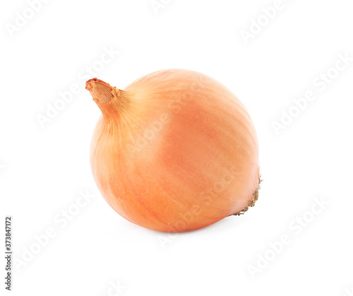 Wallpaper Mural Fresh yellow onion bulb isolated on white Torontodigital.ca