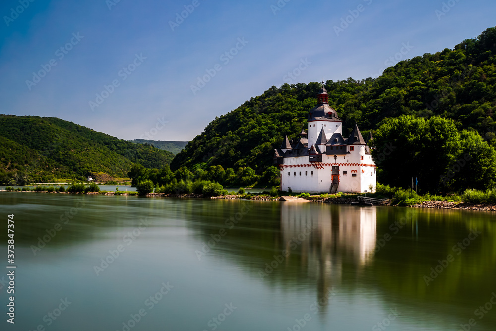 Εκτύπωση καμβά Burg Pfalzgrafenstein am Rhein