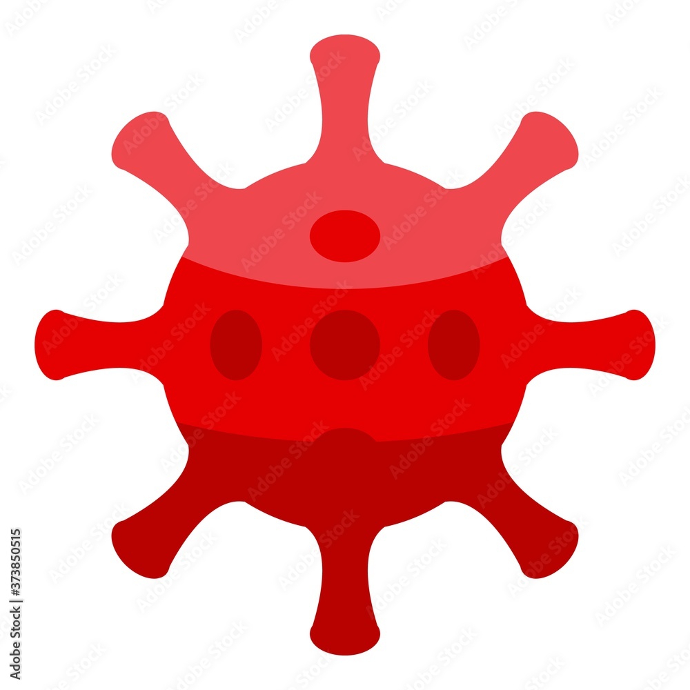 Jobless virus icon. Isometric of jobless virus vector icon for web design isolated on white background Jobless virus icon. Isometric of jobless virus vector icon for web design isolated on white background