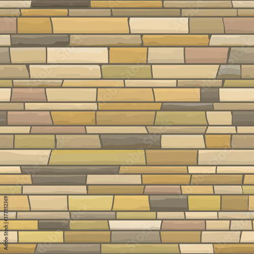 Seamless texture of stonewall