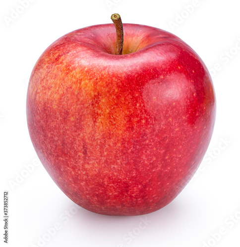 Red apple isolated on white background, Red envy apple on white background With clipping path.