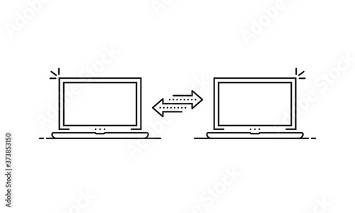 two linear laptop like easy file transfer