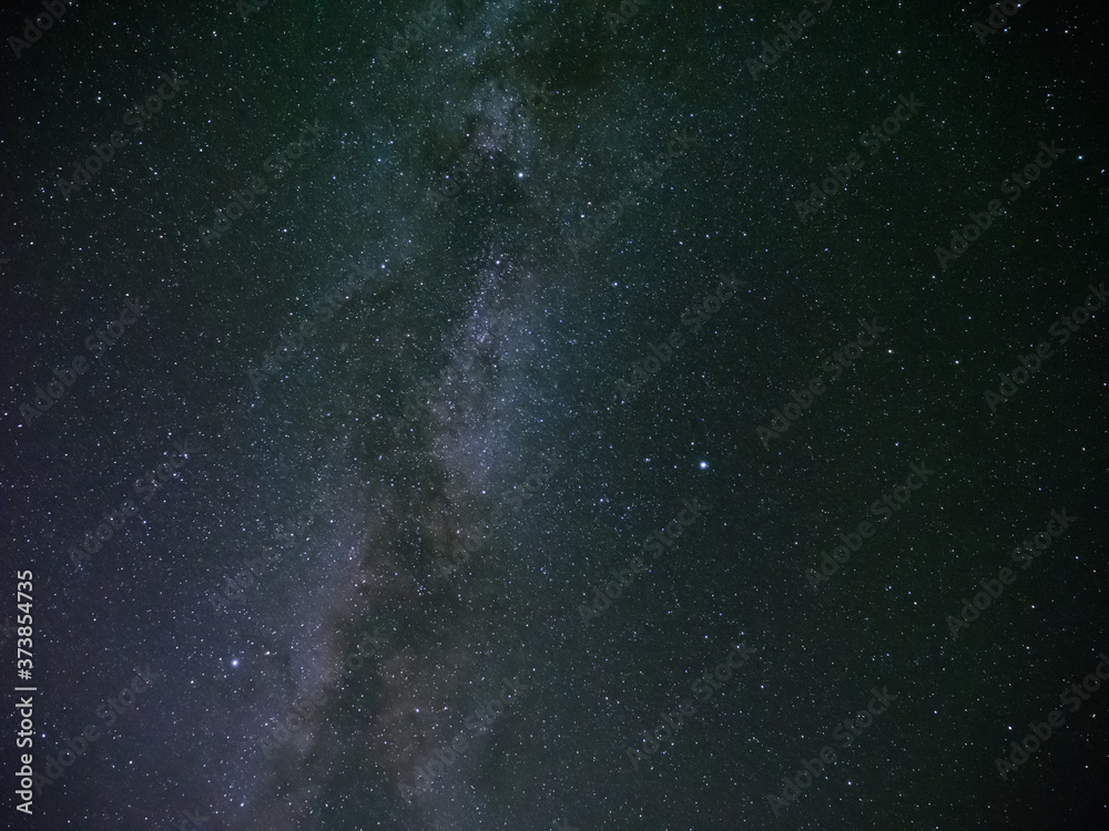 Under the Milky Way Galaxy, stars and star clusters Under the Milky Way Galaxy, stars and star clusters
