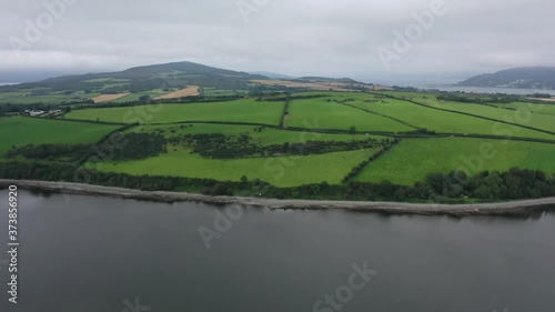 Wallpaper Mural Aerial of Inch isalnd and parts of the Wildfowl Reserve Looped Walk Torontodigital.ca