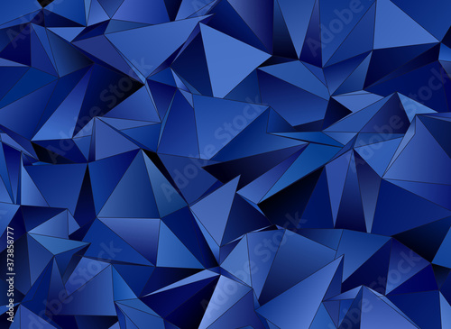 Abstract Low-Poly background. triangulated texture. Design 3d. Polygonal geometrical pattern. Triangular modern style © hary_cz