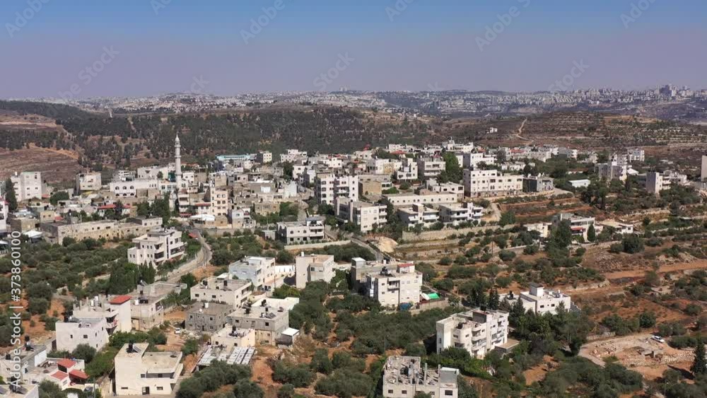Palestinian Village Beit Surik with Jerusalem city in background
Aerial view, Mosque, Jerusalem,August,2020,Israel
Palestinian Village Beit Surik with Jerusalem city in background
Aerial view, Mosque, Jerusalem,August,2020,Israel