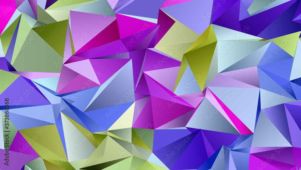 Abstract Low-Poly background. triangulated texture. Design 3d. Polygonal geometrical pattern. Triangular modern style