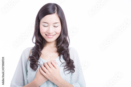 Konstfotografi 祈る女性