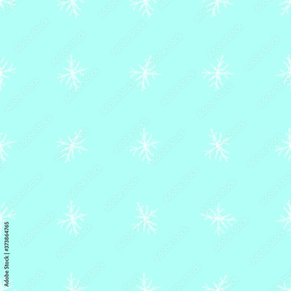 Hand Drawn white Snowflakes Christmas Seamless Pat Hand Drawn white Snowflakes Christmas Seamless Pat