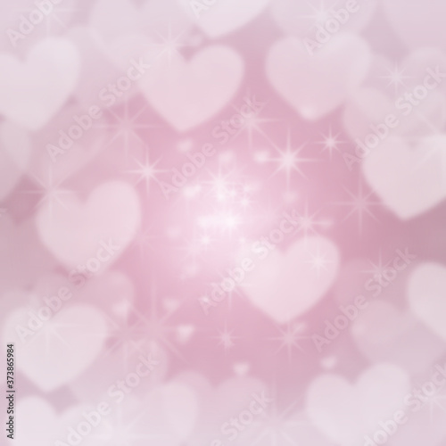 Valentine's day background, Abstract pastel and pattern with hearts. Template greeting card, invitation and advertising banner, brochure.