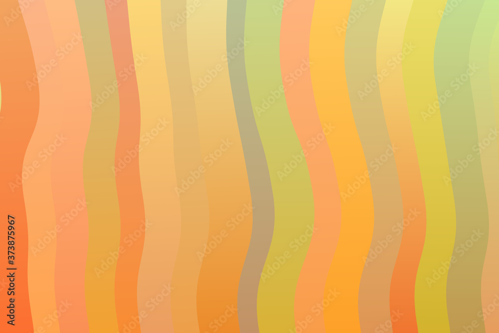 Orange, yellow and green waves abstract background. Great illustration for your needs. Orange, yellow and green waves abstract background. Great illustration for your needs.