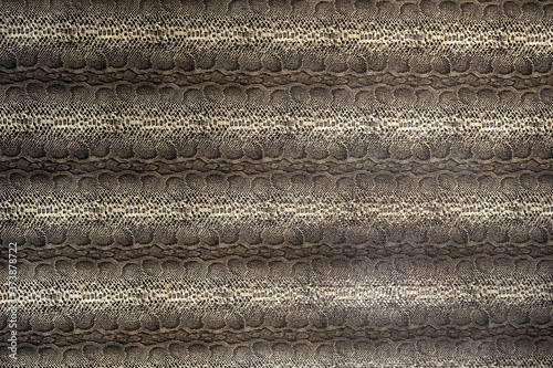 Seamless snake skin texture. Fashion for tropical reptiles. Genuine Python skin.